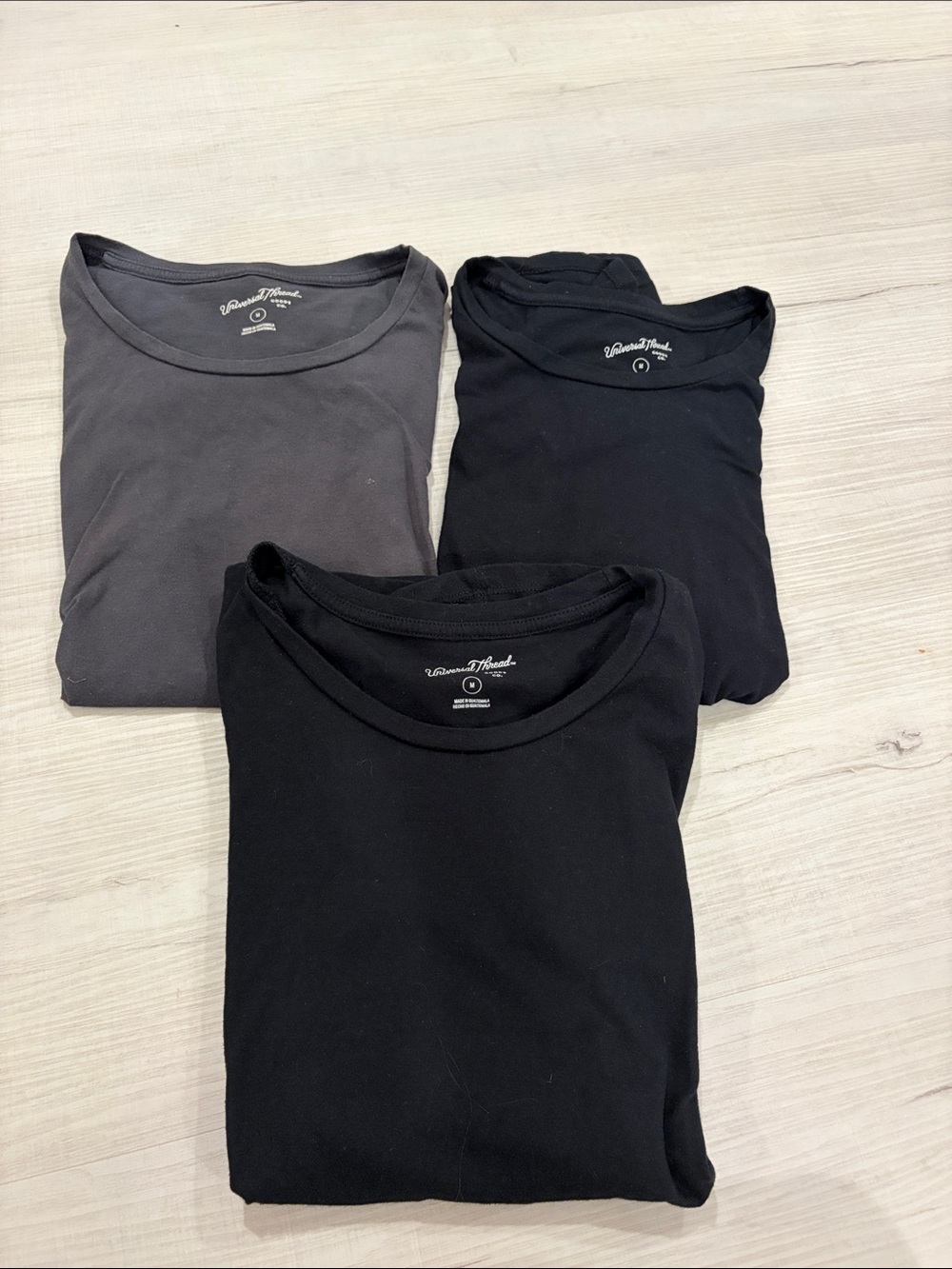 Universal Thread Women’s Short Sleeve - 3 pairs